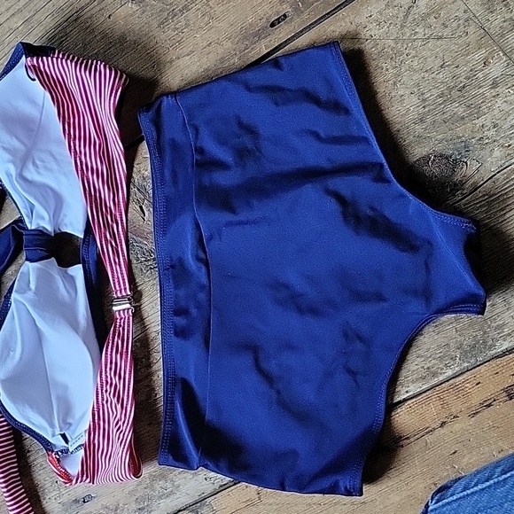 High waisted pin-up style bikini. New! - Picture 7 of 7